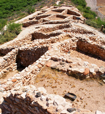 Ruins at Tuzigoot, Arizona