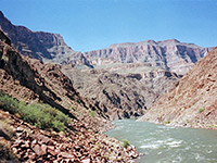 The Colorado River, near Peach Springs Canyon