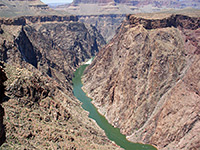 Inner canyon gorge