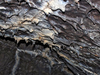Cave ceiling formations
