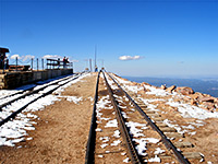 End of the cog railway