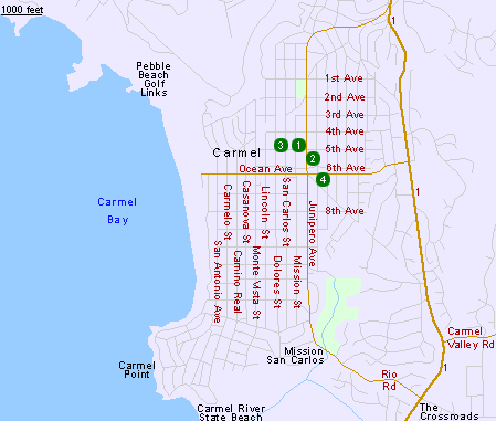 carmel map