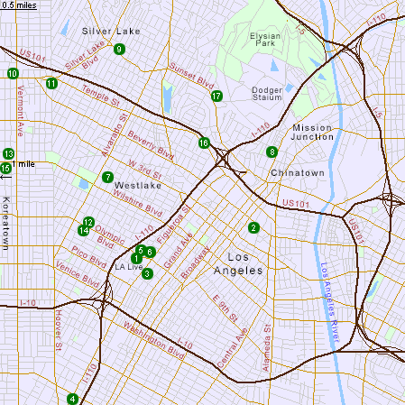  Angeles  on In Los Angeles  California   Central And Downtown Los Angeles Hotels