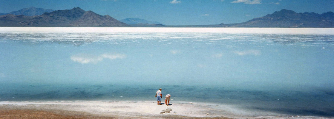 Water on the Salt Lake Desert