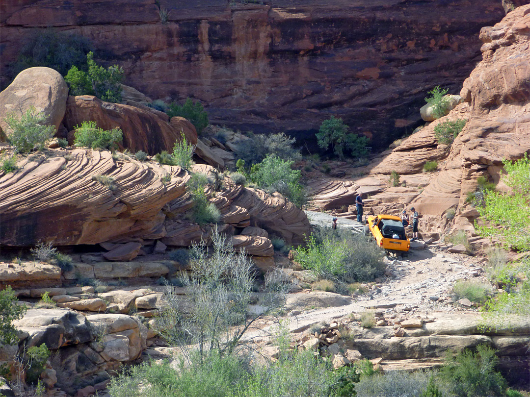 Canyonlands jeep trail map