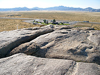 Rest area north of the rock