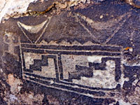 Rectangular petroglyph