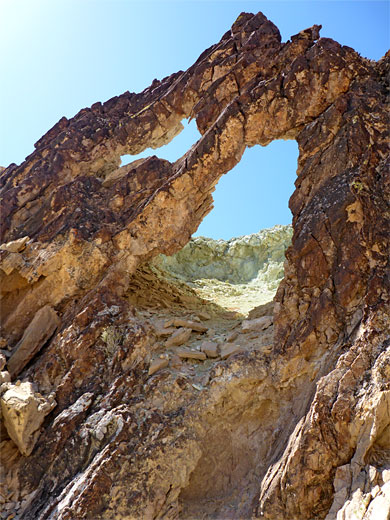 Below the arch