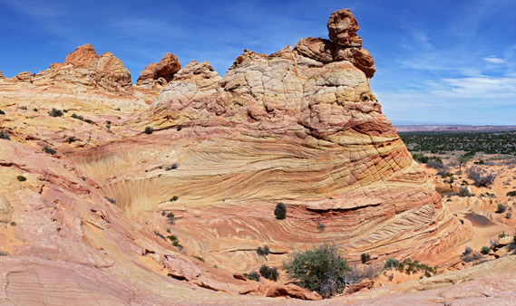 Coyote Buttes and The Wave, Vermilion Cliffs National Monument, Arizona