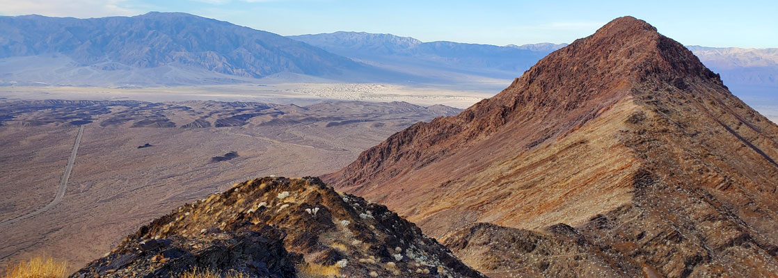 View from the first summit, Peak 2749