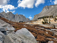 Granite near Clyde Meadow