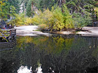 Pool at the trailhead