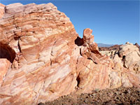 Stripy outcrop