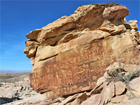 Newspaper rock