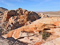 Orange sandstone