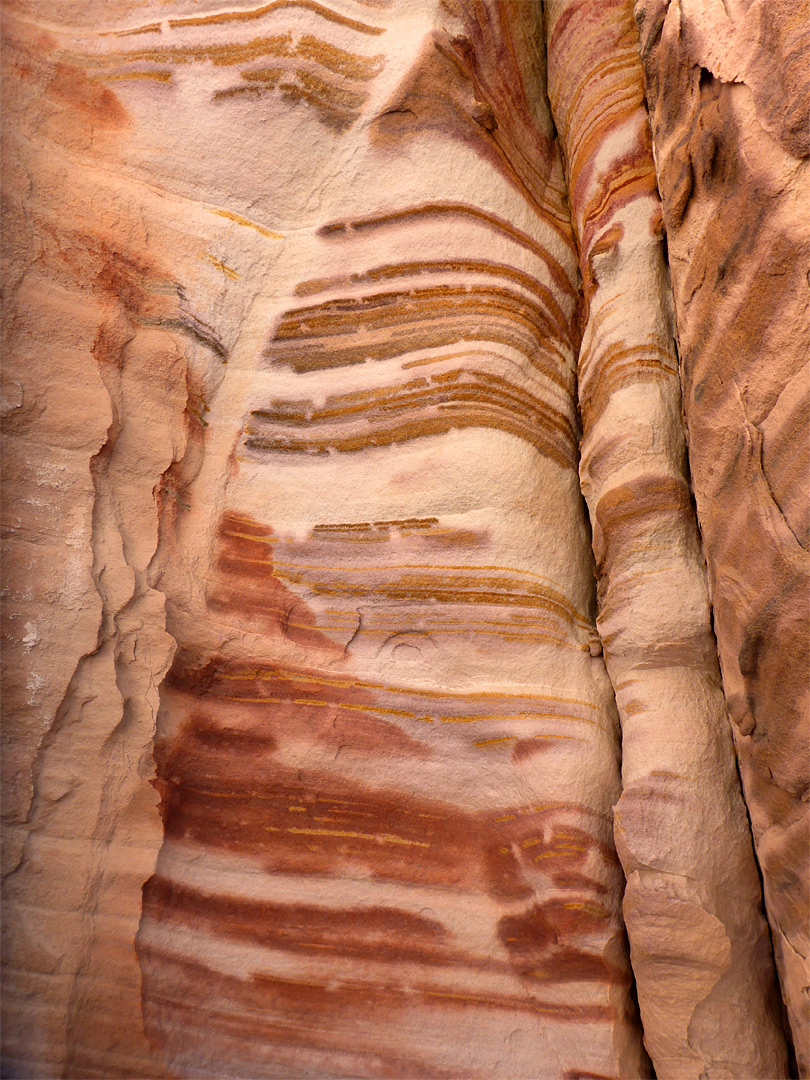 Stripy rock