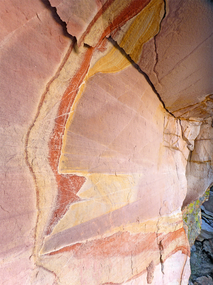 Colorful alcove