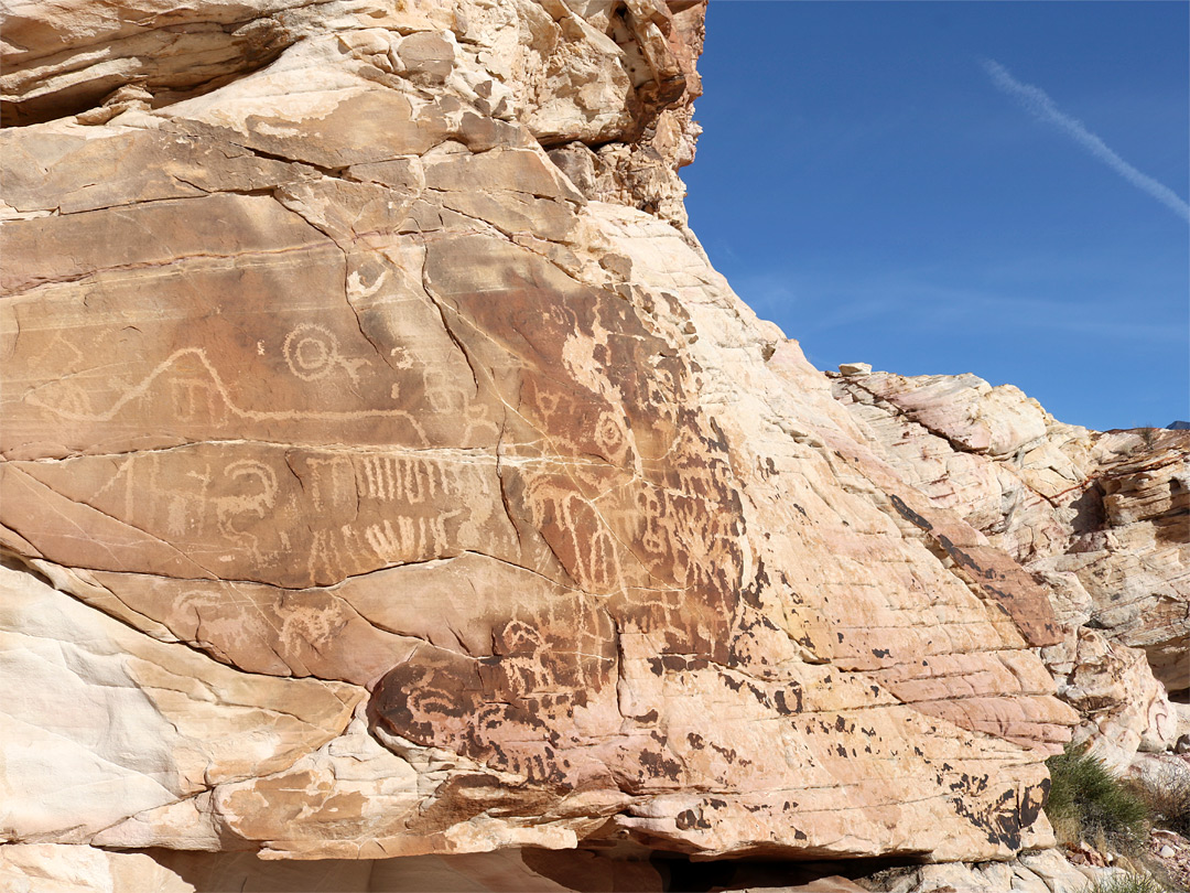 Varied petroglyphs