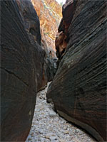 Thin-layered sandstone