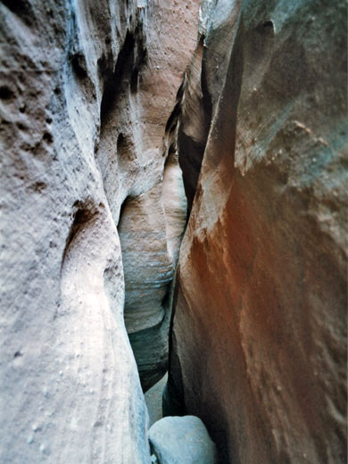 Deep into the narrows