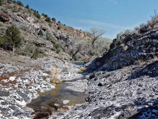 Start of the canyon