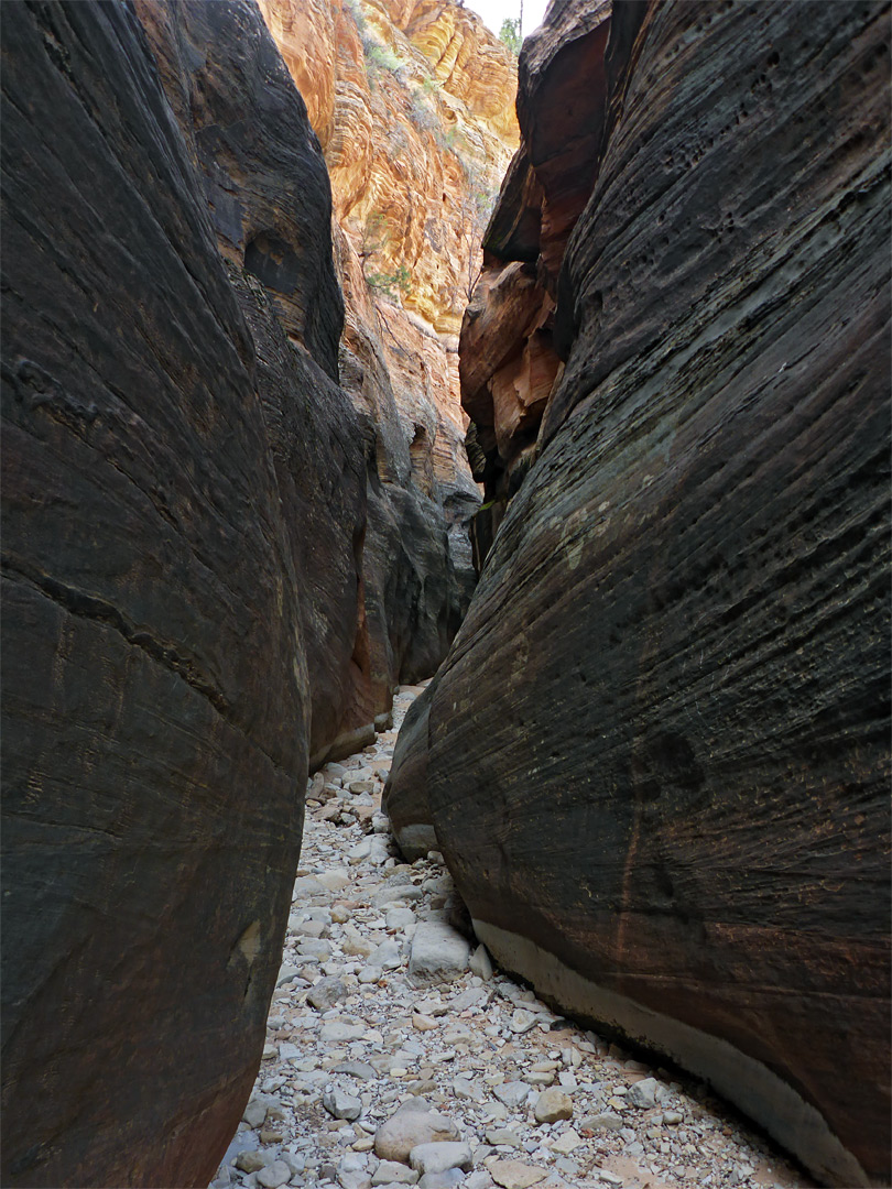 Thin-layered sandstone