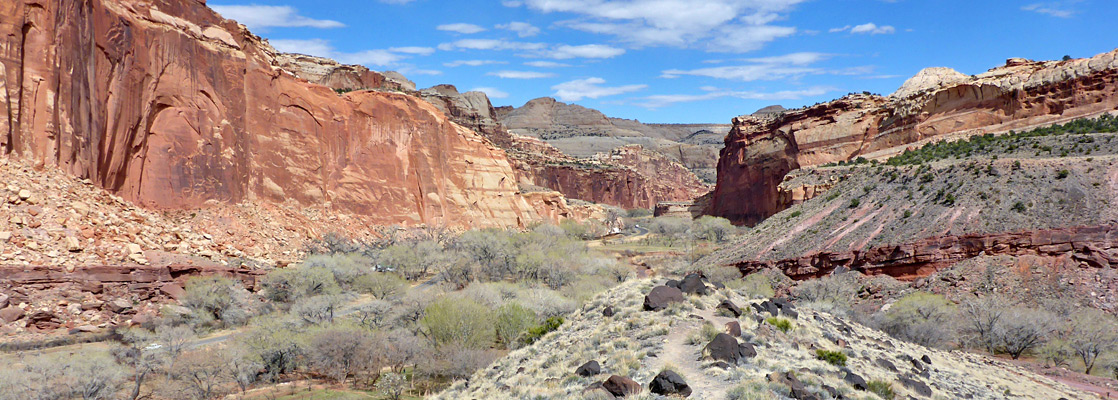 capitol reef national park hikes