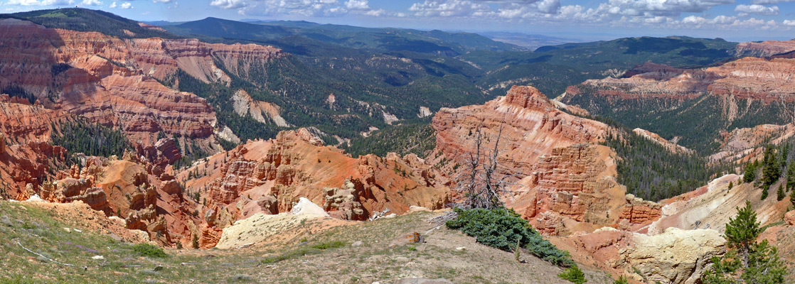 Cedar Breaks National Monument, east of Cedar City, Utah