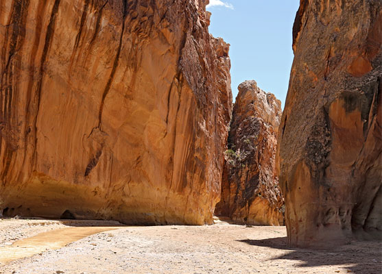 The Paria River canyon