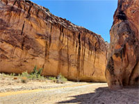 Streaked sandstone