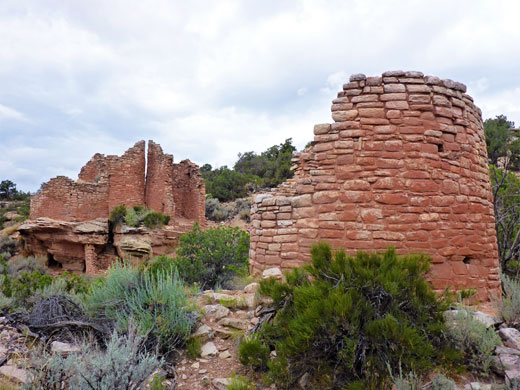 Two ruins