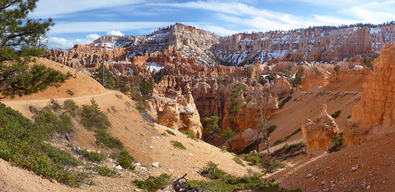 Formations below Bryce Point