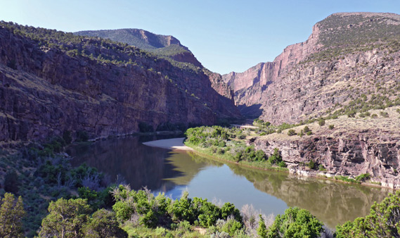 gates of lodore dinosaur national monument