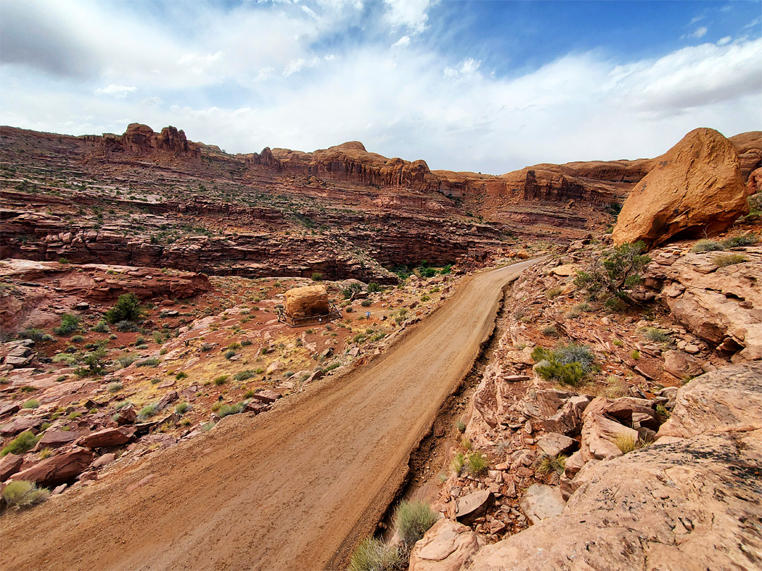 Unpaved road