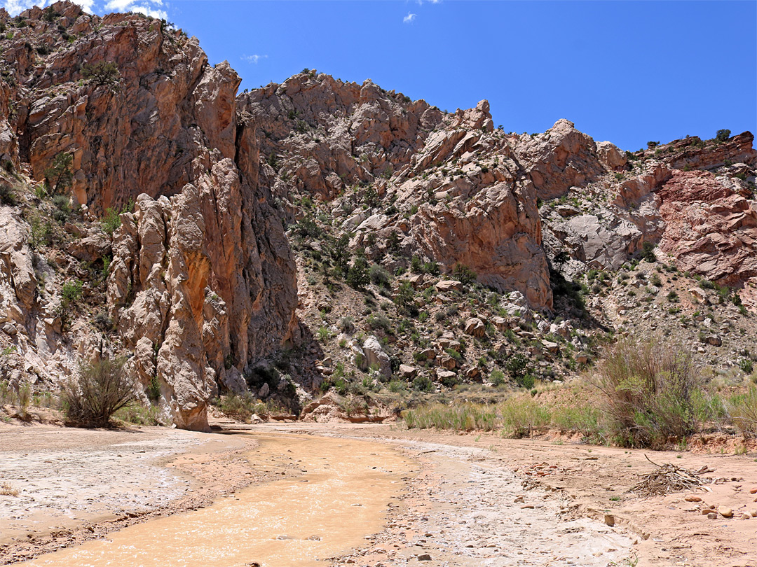 Approaching the narrows