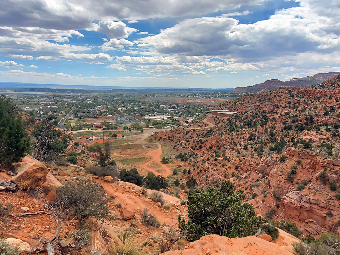 Above the canyon