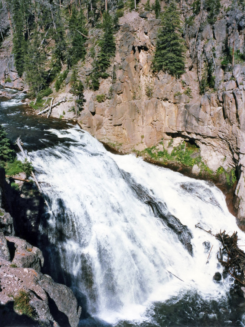 Cascade on the Firehole River